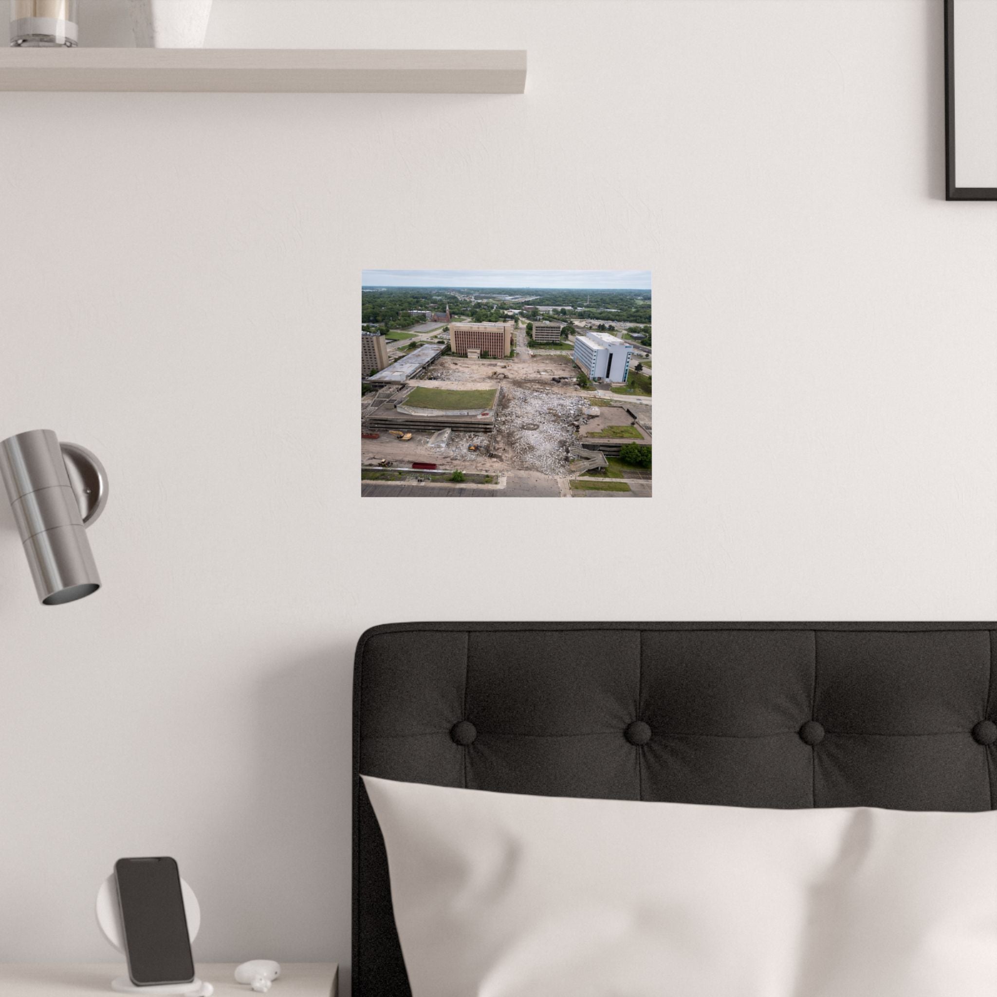 Pontiac, Michigan — Phoenix Center, During Demolition