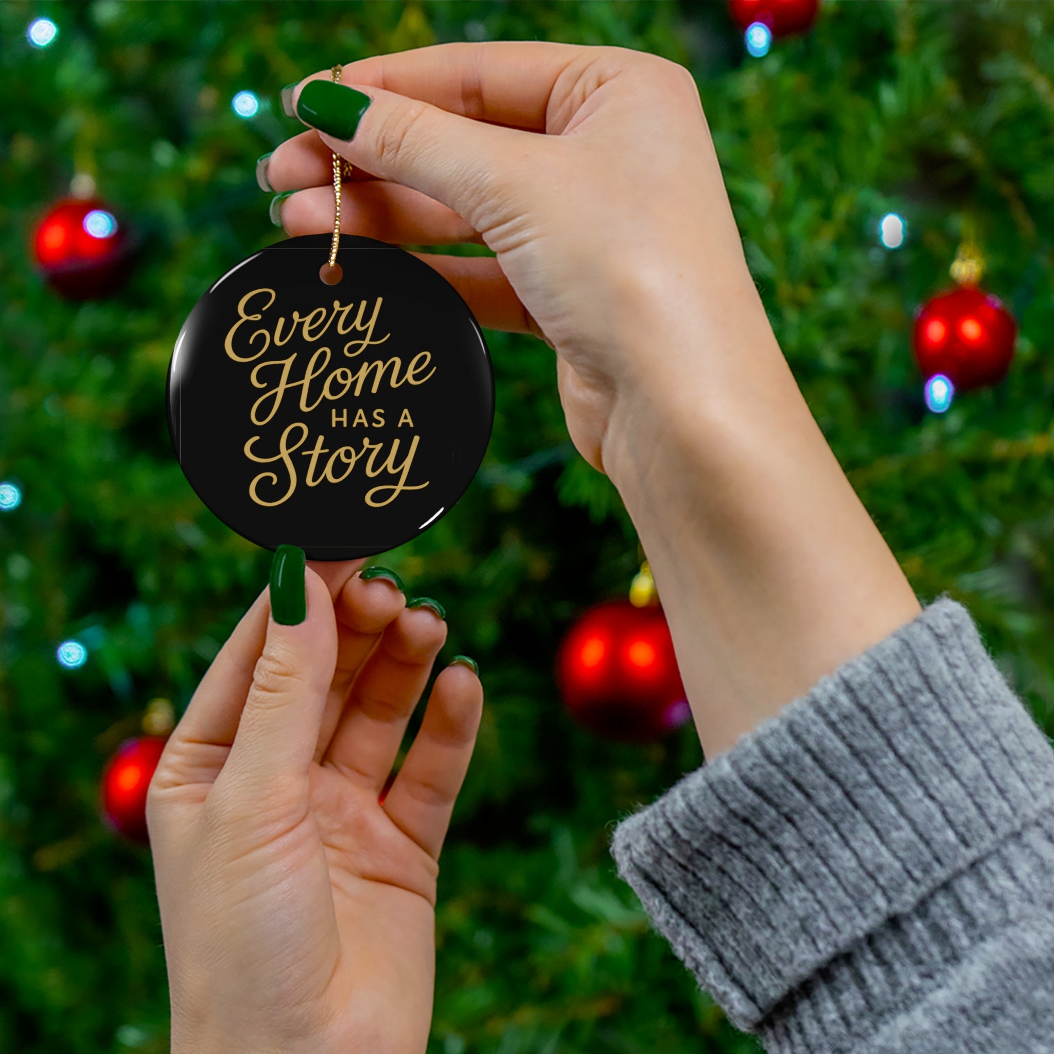 "Every Home Has a Story" Holiday Ornament