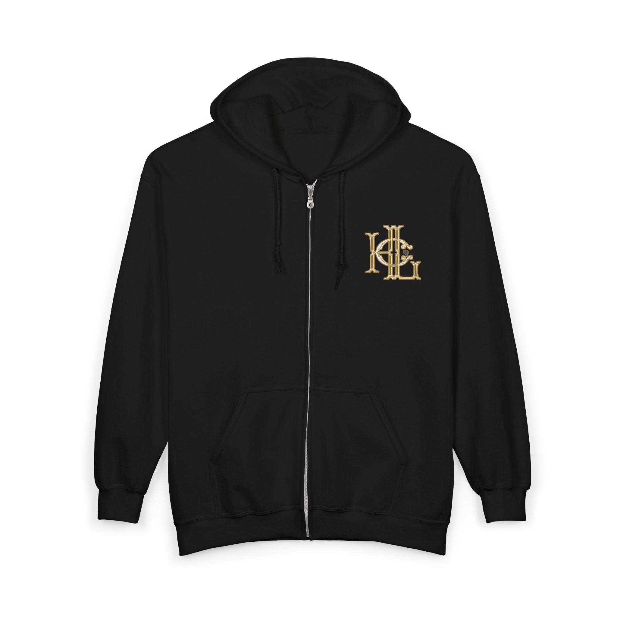 History Loves Company Full-Zip Hoodie – Vintage Crest Detroit Streetwear | Heritage Travel Hoodie