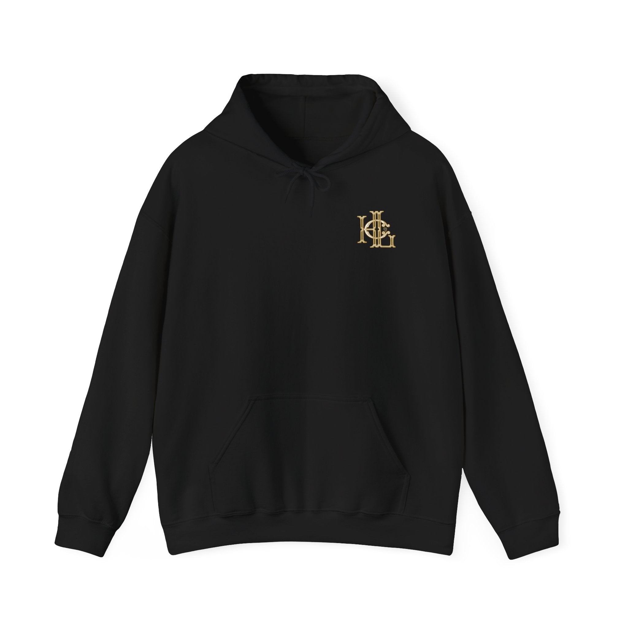 HLC Monogram Premium Hoodie — Full Back Logo