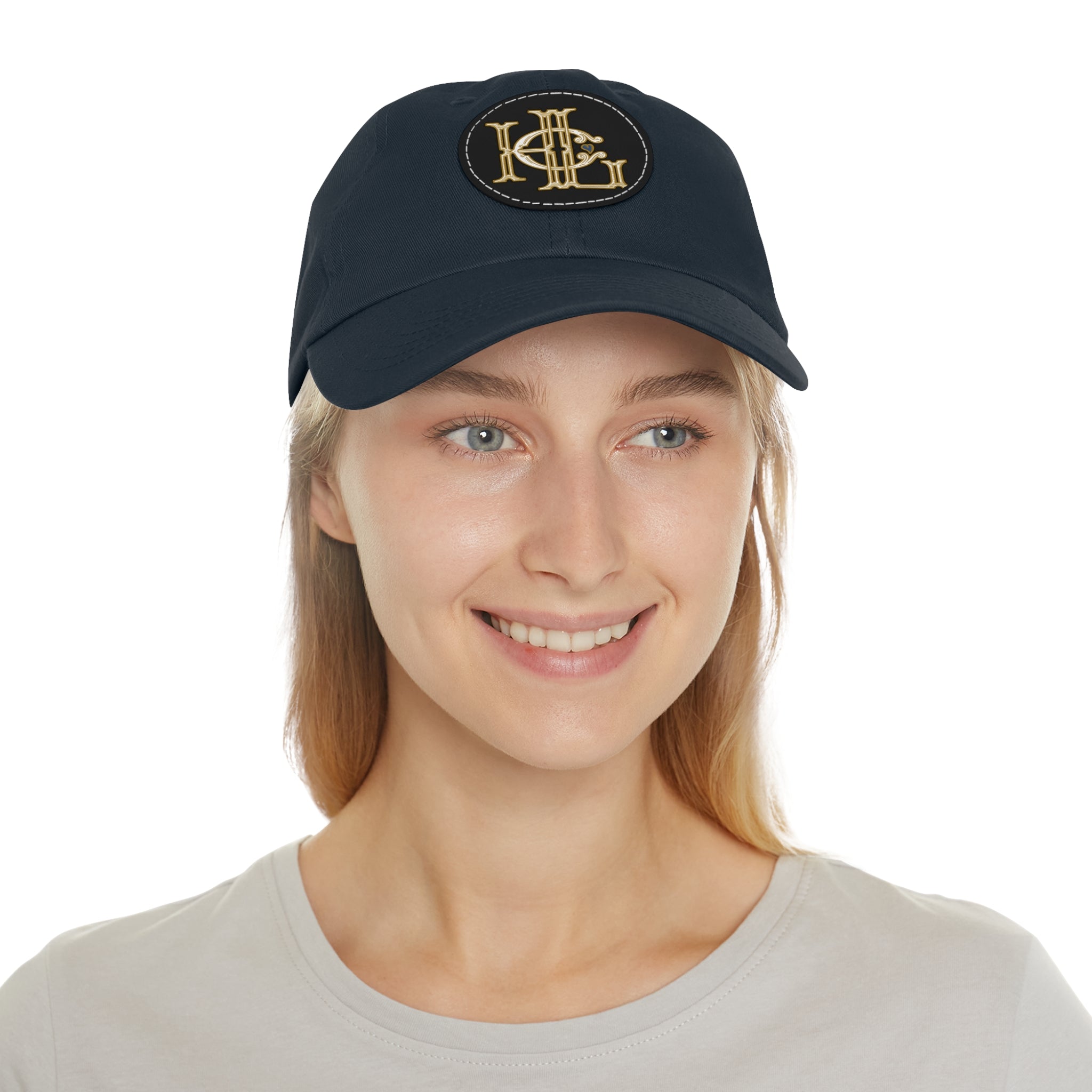 HLC Monogram Embroidered Dad Hat
