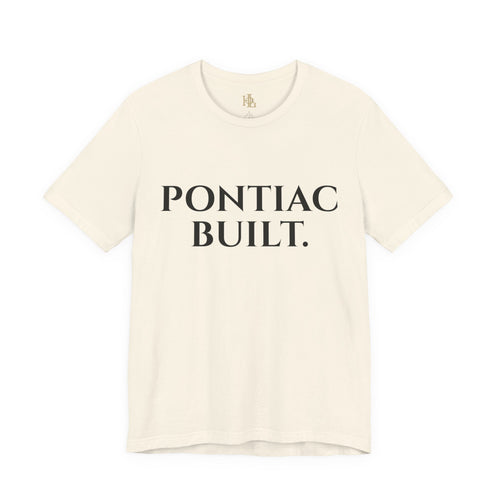 Pontiac Built. Heritage Tee