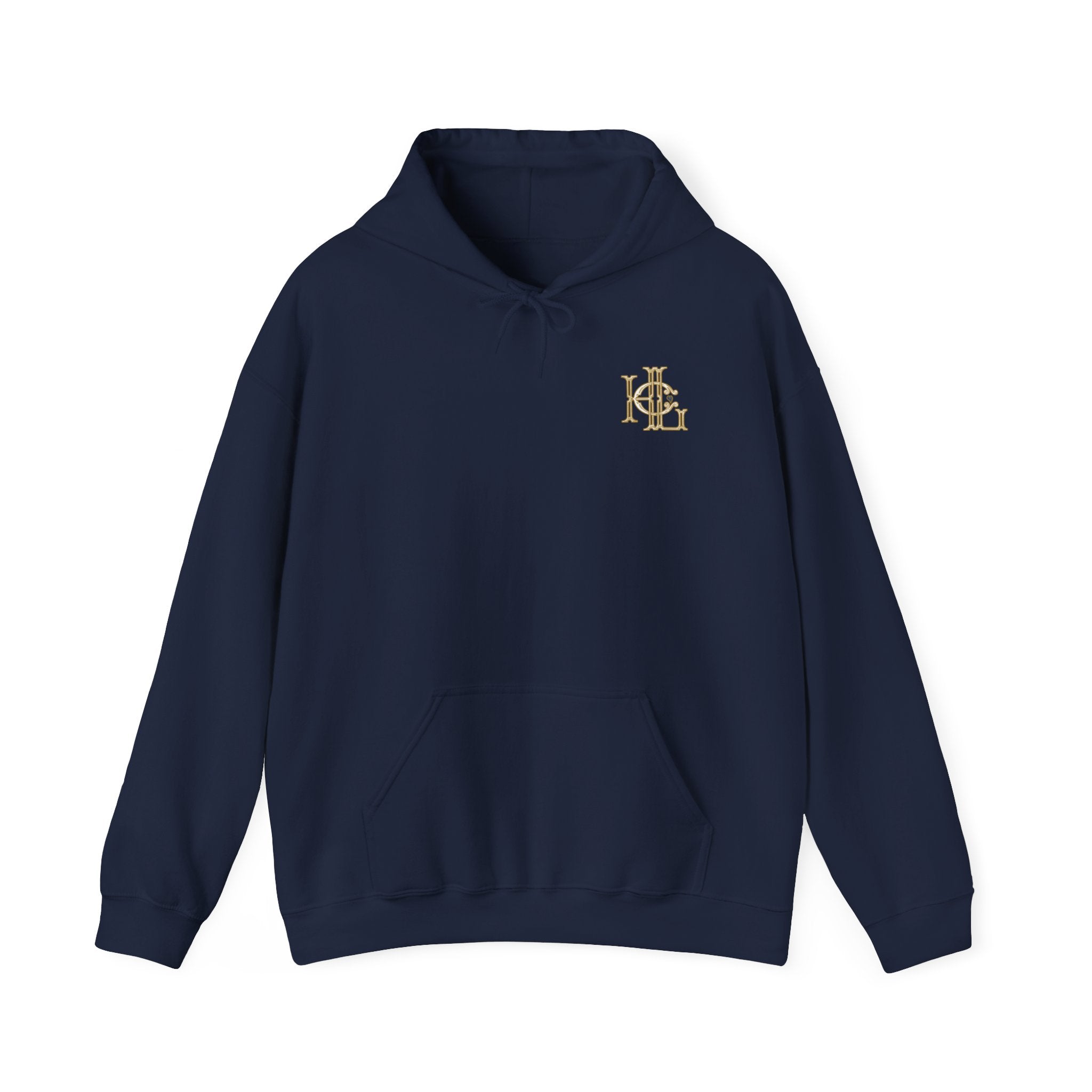 HLC Monogram Premium Hoodie — Full Back Logo