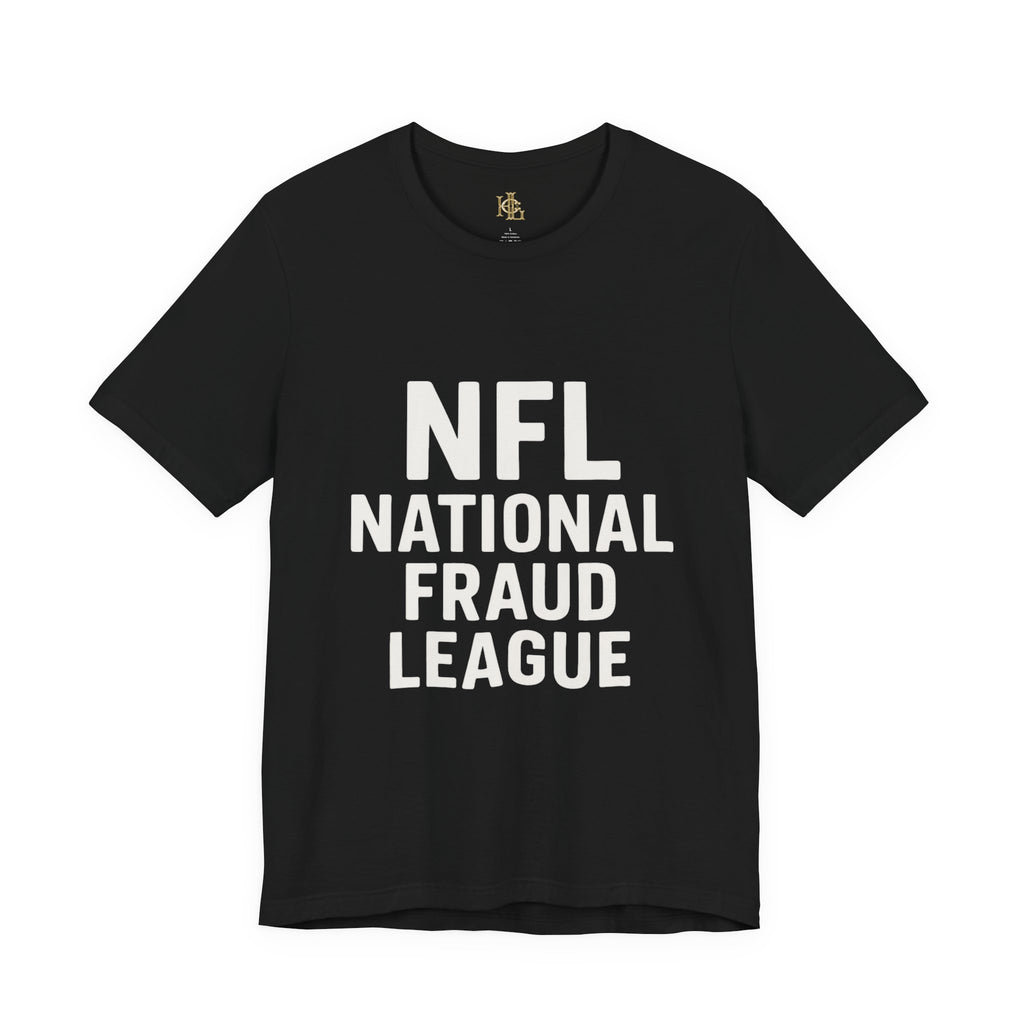 Detroit vs The World • “National Fraud League” Parody Tee (Front & Back Print)