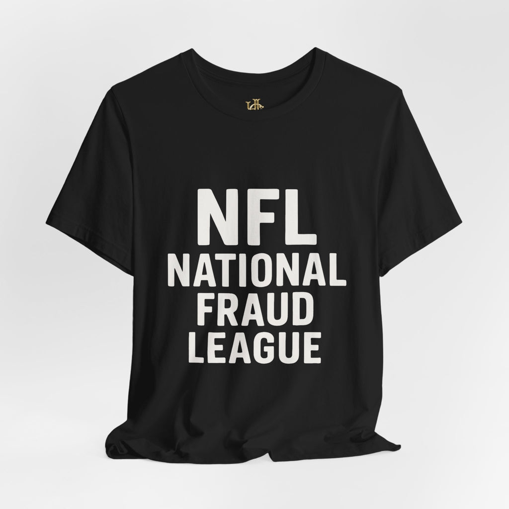 Detroit vs The World • “National Fraud League” Parody Tee (Front & Back Print)